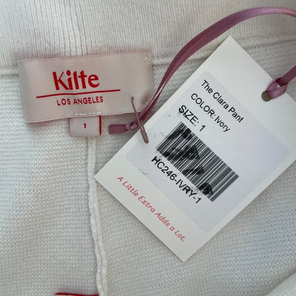Kilte Clara Pant In Ivory | Women’s Size Small - Picture 6 of 8